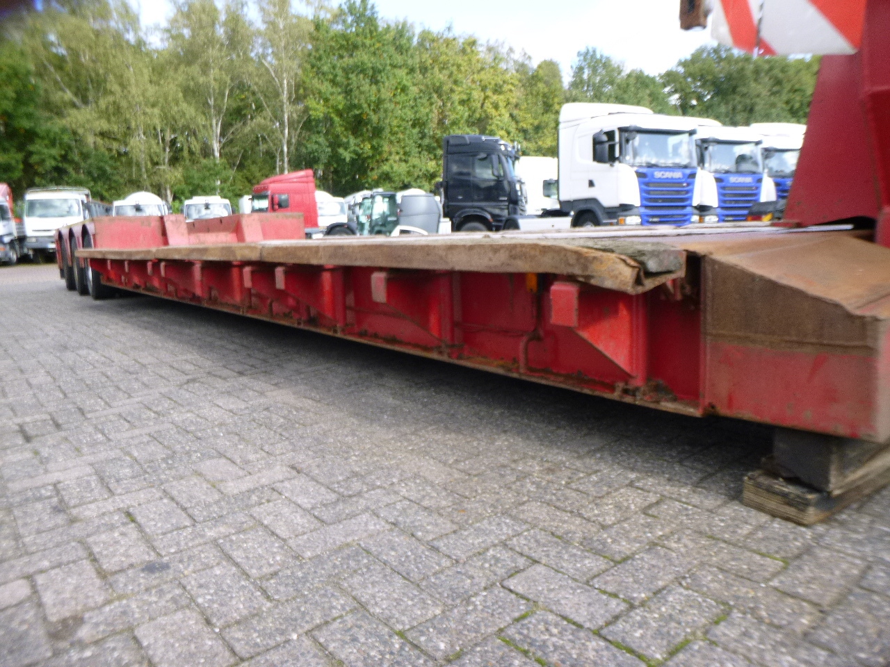 Sơ mi rơ moóc thùng thấp Nooteboom 3-axle lowbed trailer EURO-60-03 / 77 t: hình 15