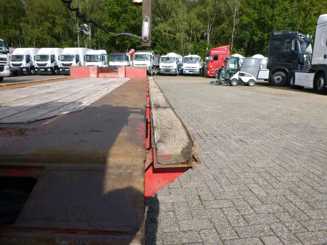 Sơ mi rơ moóc thùng thấp Nooteboom 3-axle lowbed trailer EURO-60-03 / 77 t: hình 14