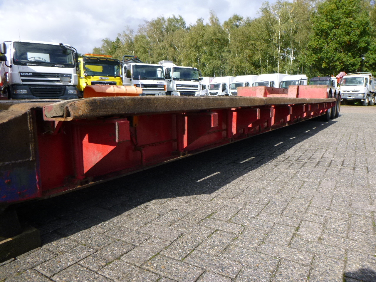 Sơ mi rơ moóc thùng thấp Nooteboom 3-axle lowbed trailer EURO-60-03 / 77 t: hình 13