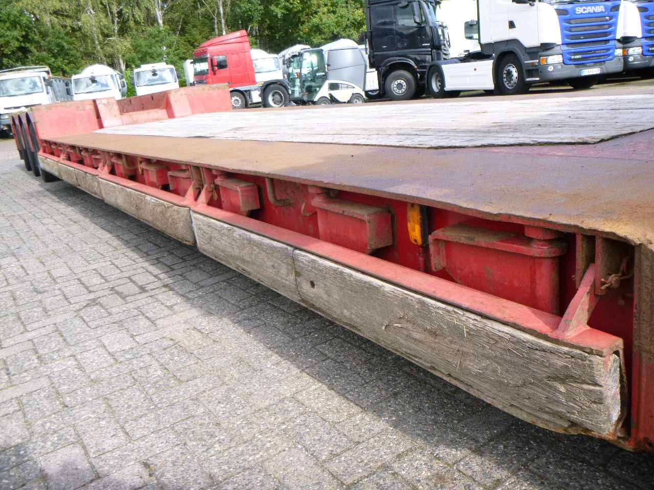 Sơ mi rơ moóc thùng thấp Nooteboom 3-axle lowbed trailer EURO-60-03 / 77 t: hình 11