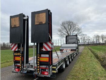 Sơ mi rơ moóc thùng thấp OZGUL LW4 lowloader semidieplader hydraulisch 2x lift as,  NL kenteken 2021: hình 1