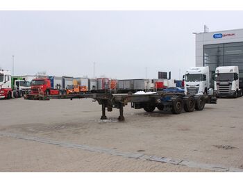 Xe chở container/ Sơ mi rơ moóc hoán đổi thân Schmitz Cargobull SCF 24,LIFTING AXLE, EXPANDABLE, ADR: hình 1