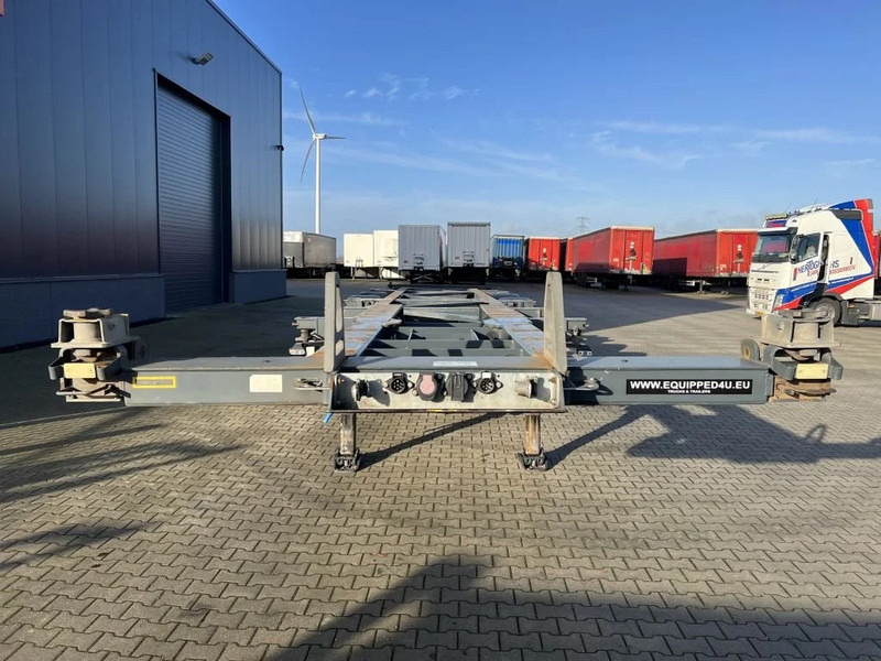 Xe chở container/ Sơ mi rơ moóc hoán đổi thân Van Hool TOP! 40FT HC, discbrakes, liftaxle, empty-weight: 5.460kg, ADR-attest, NL-chassis: hình 9