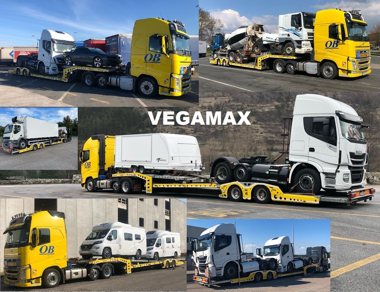 Sơ mi rơ moóc tự động vận chuyển mới Vegamax (2 Axle Truck Transport): hình 6