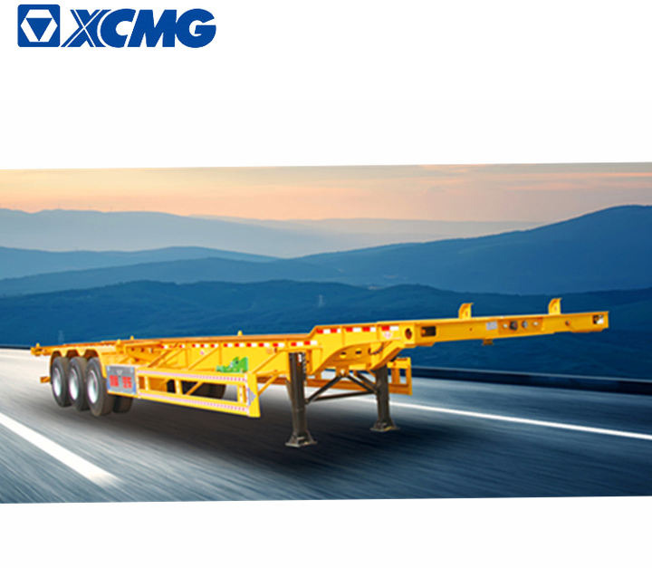 Sơ mi rơ moóc khung gầm XCMG Official Semi-trailer China Brand New Skeleton Container Semi Trailer: hình 2