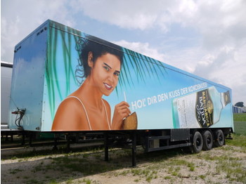 Hendricks ZWANGSGELENKT liftachse TOPZUSTAND - Sơ mi rơ moóc hộp kín