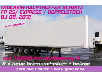 Schmitz Cargobull SKO 24/ DOPPELSTOCK 33/66  /NEUE BREMSE !!!!!!  - Sơ mi rơ moóc hộp kín