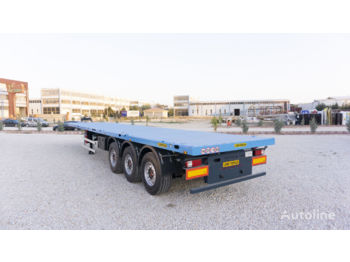 EMIRSAN 12 locks Flatbed Trailer | Container Carrier Semi Trailer 2020 - Xe chở container/ Sơ mi rơ moóc hoán đổi thân