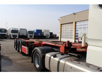 Renders EURO 800E Containerchassi, Mittel- u. Heckausschub 20,30,40,45 Fuß - Xe chở container/ Sơ mi rơ moóc hoán đổi thân