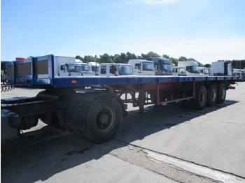 tranders Full steel suspension - Sơ mi rơ moóc thùng lửng/ Phẳng