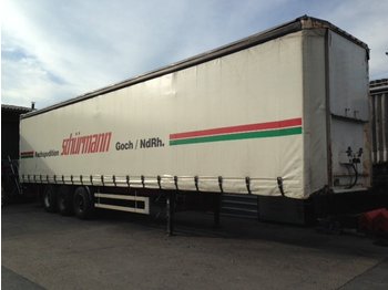 HENDRICKS 3-Achs Auflieger Plane + Spriegel Tautliner - Sơ mi rơ moóc