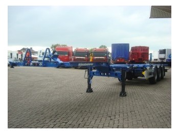 Kässbohrer CONTAINER CHASSIS 3-AS - Sơ mi rơ moóc