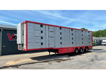 Menke 4.Stock Hubdach, Tränke, Aggregat  - Sơ mi rơ moóc chở gia súc