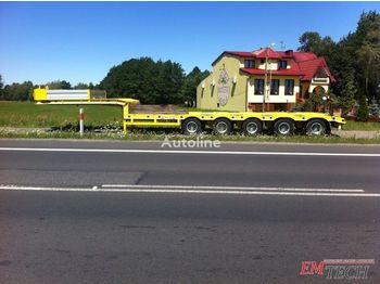 EMTECH 5 osiowa - Sơ mi rơ moóc thùng thấp