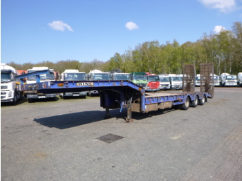 King 3-axle semi-lowbed trailer 9 m / 32 t + ramps - Sơ mi rơ moóc thùng thấp