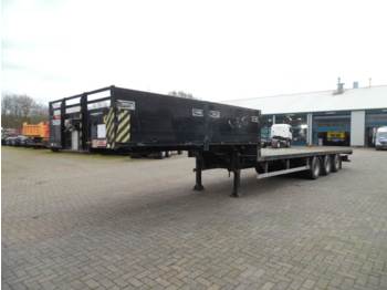 SDC 3-axle semi-lowbed container trailer - Sơ mi rơ moóc thùng thấp