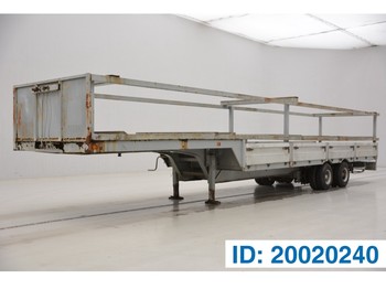 Titan Low bed trailer - Sơ mi rơ moóc thùng thấp