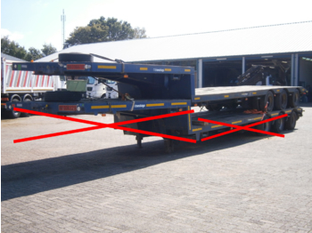 Traylona 3-axle lowbed trailer 35000 KG - Sơ mi rơ moóc thùng thấp
