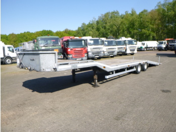 Veldhuizen Semi-lowbed trailer (light commercial) 10 m + winch + ramp - Sơ mi rơ moóc thùng thấp