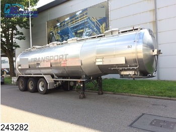 Burg Chemie 31000 Liter, 4 Compartments, Steel suspension, Isolated, 4 Bar - Sơ mi rơ moóc bồn