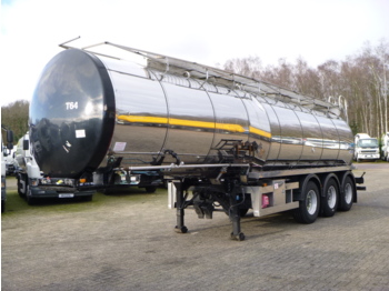Clayton Heavy oil / bitumen tank inox 30 m3 / 1 comp + pump - Sơ mi rơ moóc bồn