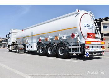 DONAT Aluminum Fuel Tanker with Bottom Loading - Sơ mi rơ moóc bồn