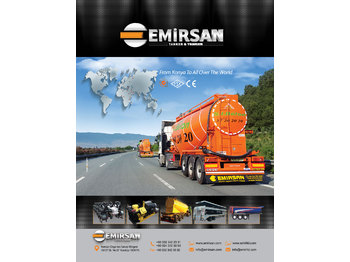 Emirsan Cement Bulker Trailer New - Sơ mi rơ moóc bồn