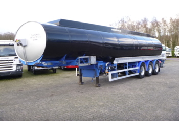 GRW Fuel / heavy oil tank alu 45 m3 / 1 comp + pump - Sơ mi rơ moóc bồn