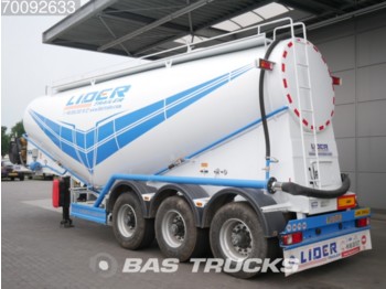 Lider 35m3 Cement Silo German Docs Liftachse C24 Compressor GENCom - Sơ mi rơ moóc bồn