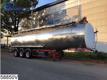 MAISONNEUVE Chemie 45177 liter,  isolated tank, 3 Compartments, Steel suspension - Sơ mi rơ moóc bồn