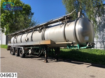 Magyar Chemie RVS tank , 26500 Liter, 4 bar - Sơ mi rơ moóc bồn