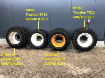 Mitas / Alliance Wheels, 600/40 R22.5 - Lốp