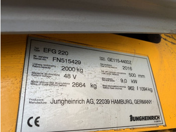 Xe nâng điện Jungheinrich EFG220: hình 4
