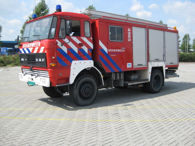 Xe tải cứu hỏa DAF 1800: hình 10