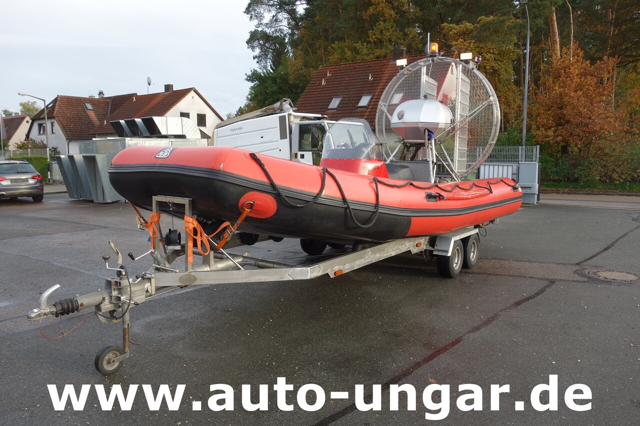 Xe tải cứu hỏa Ficht FLG 640 Luftschrauben Gleitboot Airboat Boot Luftschrauben Gleitboot Propeller Airboat Sumpfboot Eisrettung Feuerwehr Wasserwacht: hình 3