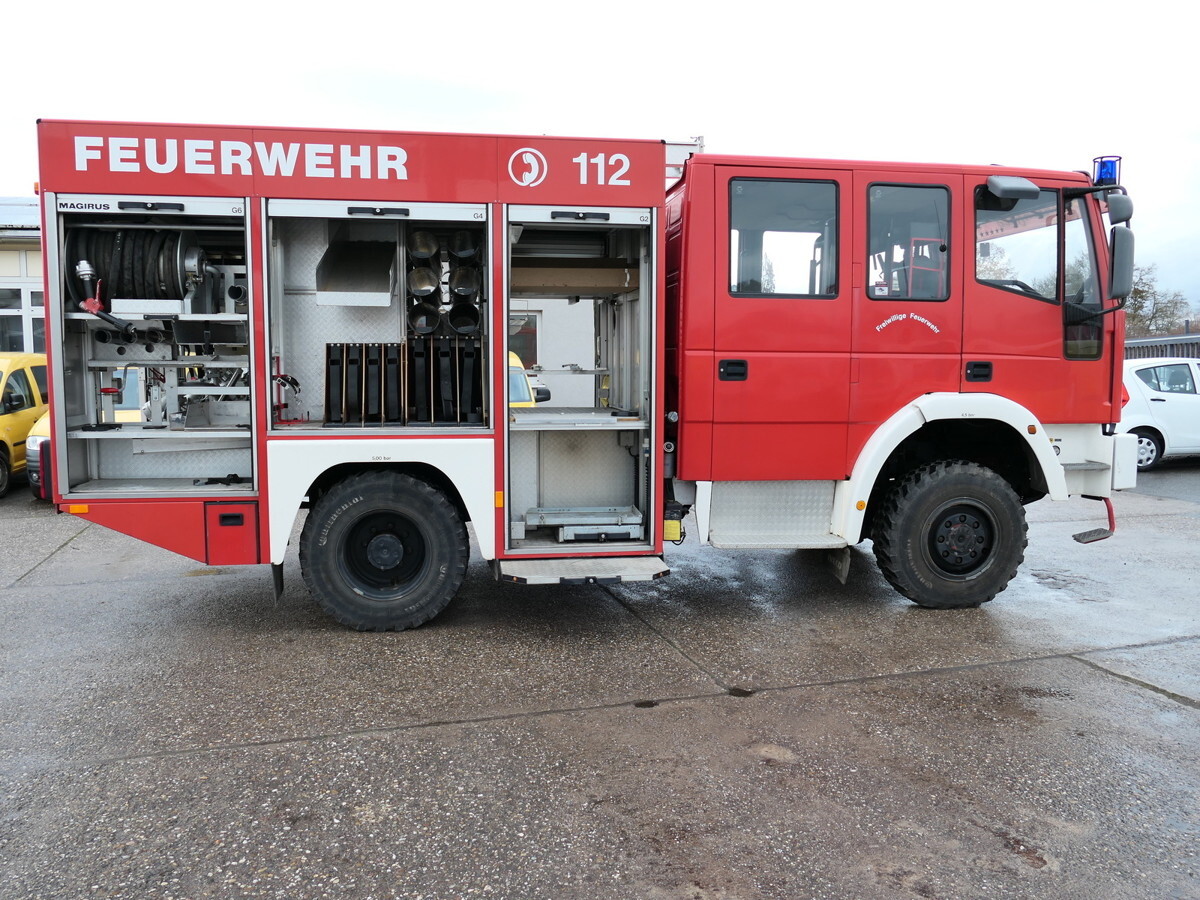 Xe tải cứu hỏa IVECO FF 95 E 18W LF 8/6 DoKa 4X4 SFZ FEUERWEHR Löschf: hình 11