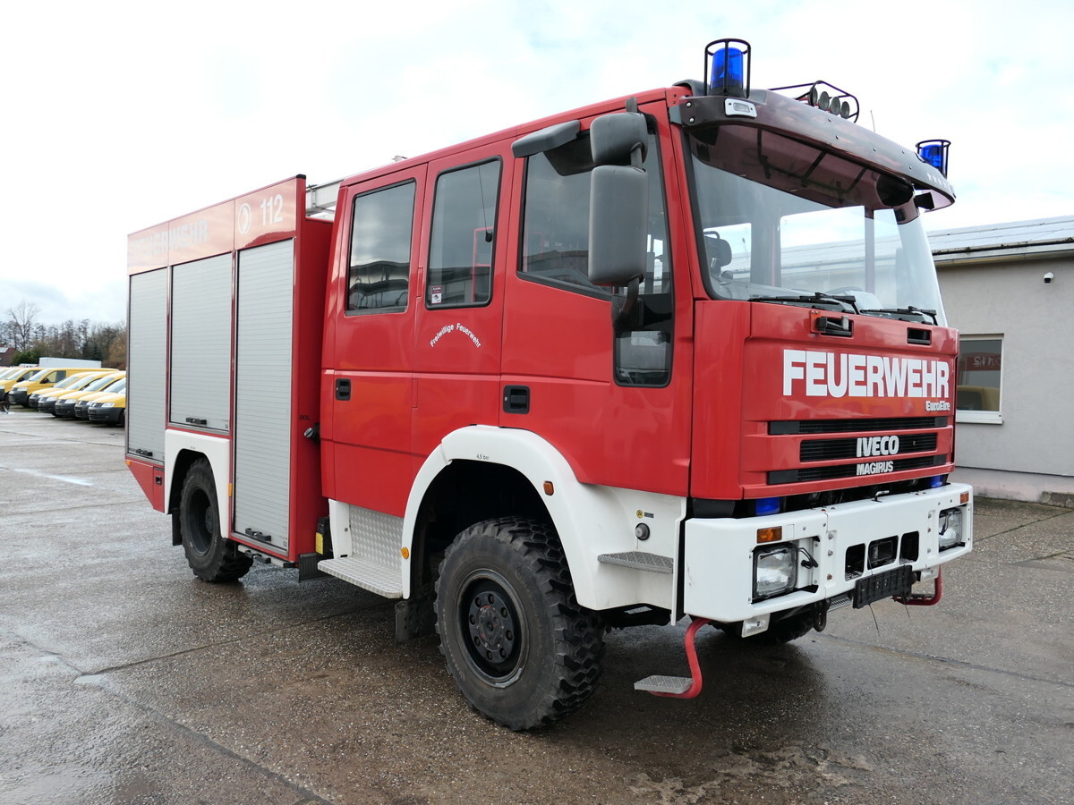 Xe tải cứu hỏa IVECO FF 95 E 18W LF 8/6 DoKa 4X4 SFZ FEUERWEHR Löschf: hình 2