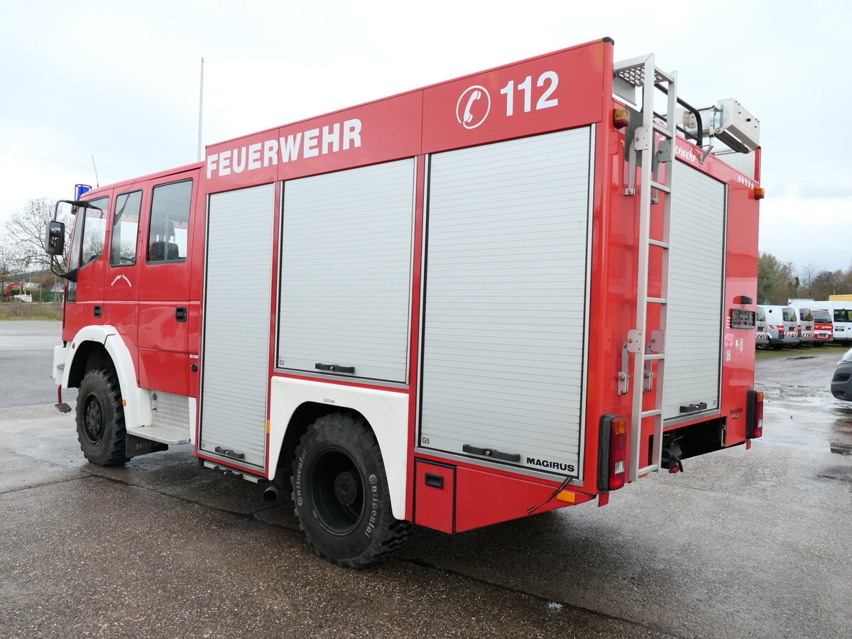 Xe tải cứu hỏa IVECO FF 95 E 18W LF 8/6 DoKa 4X4 SFZ FEUERWEHR Löschf: hình 7