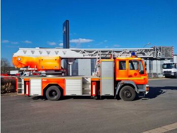 Xe tải cứu hỏa MAN 15.284LC Metz DLK 23-12 Feuerwehr Drehleiter 23m: hình 5