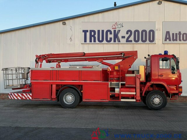 Xe tải cứu hỏa MAN 18.280 4x4 Feuerwehr 25m Höhe Rettungskorb: hình 10