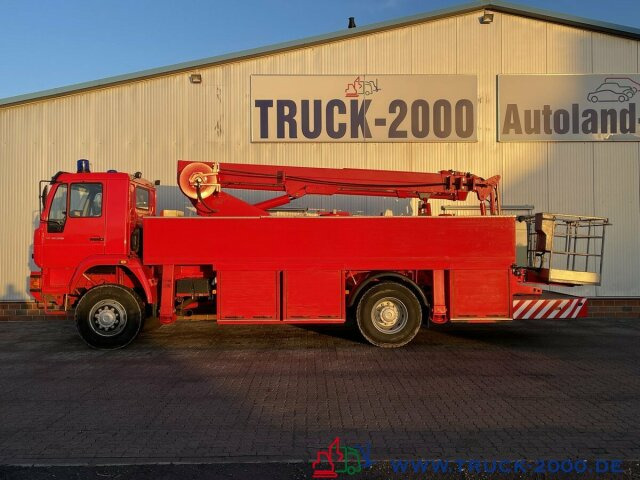 Xe tải cứu hỏa MAN 18.280 4x4 Feuerwehr 25m Höhe Rettungskorb: hình 9