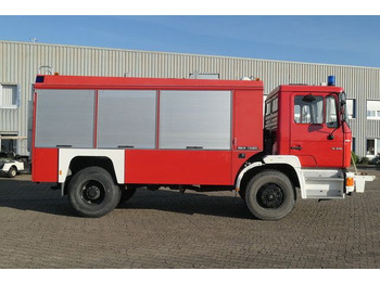 Xe tải cứu hỏa MAN 19.372 4x4, Feuerwehr, Rosenbauer, Allrad, 370PS: hình 3