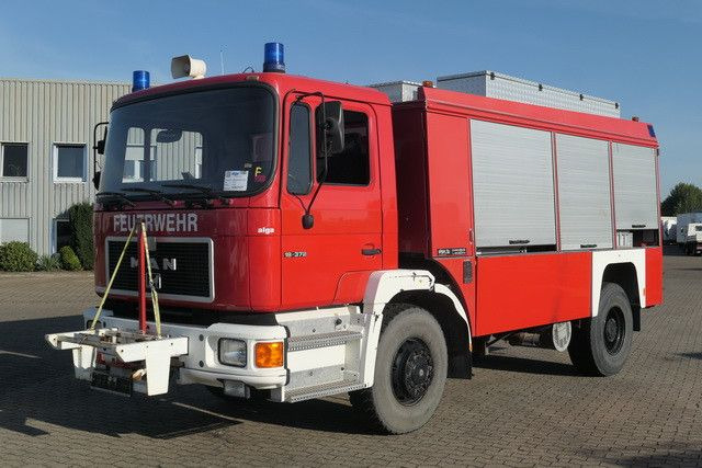 Xe tải cứu hỏa MAN 19.372 4x4, Feuerwehr, Rosenbauer, Allrad, 370PS: hình 8