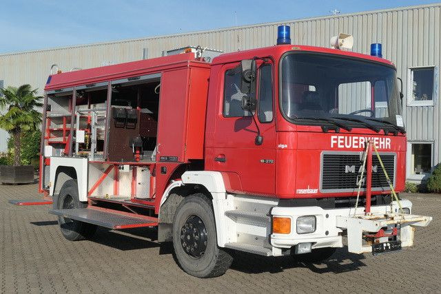 Xe tải cứu hỏa MAN 19.372 4x4, Feuerwehr, Rosenbauer, Allrad, 370PS: hình 2