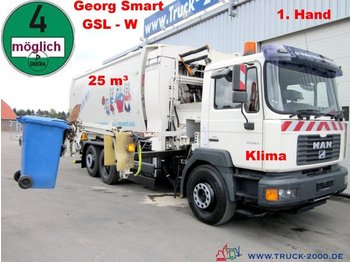 Xe tải chở rác để vận chuyển rác MAN FE 26.310 A Georg Smart Seitenlader 1.Hand Klima: hình 1