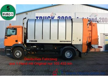 Xe tải chở rác để vận chuyển rác MAN TGM 18.250BL Faun Rotopress 516 Zöller Schüttung: hình 1