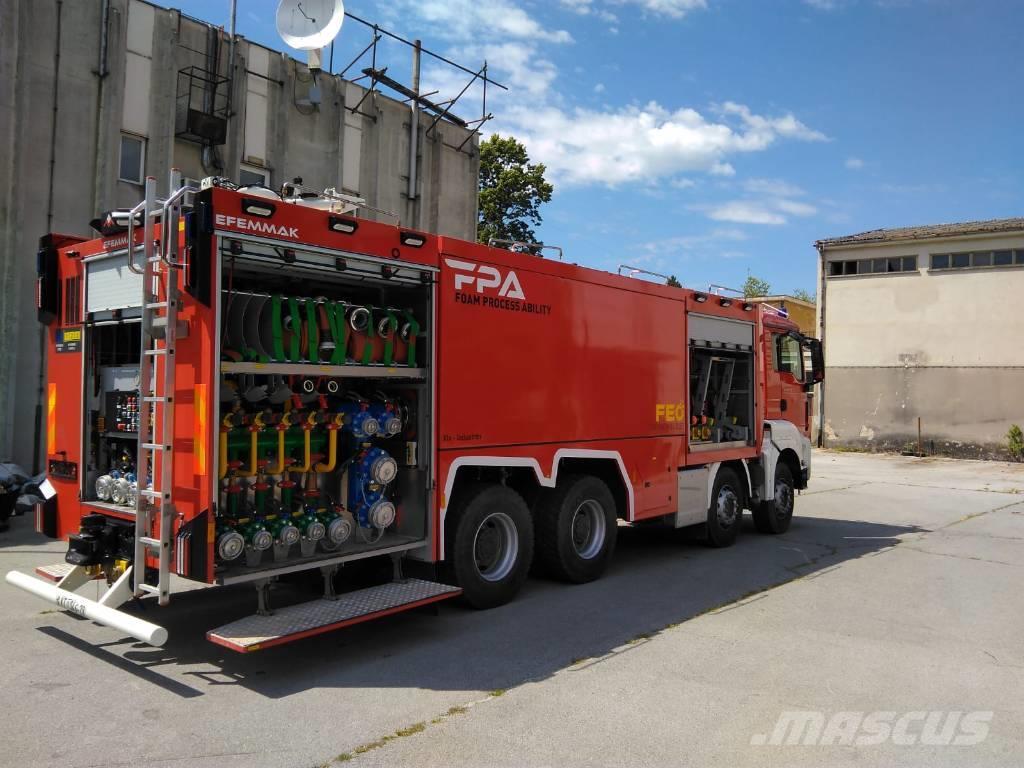 Xe tải cứu hỏa mới MAN TGS 35.510 8X4 BL: hình 6