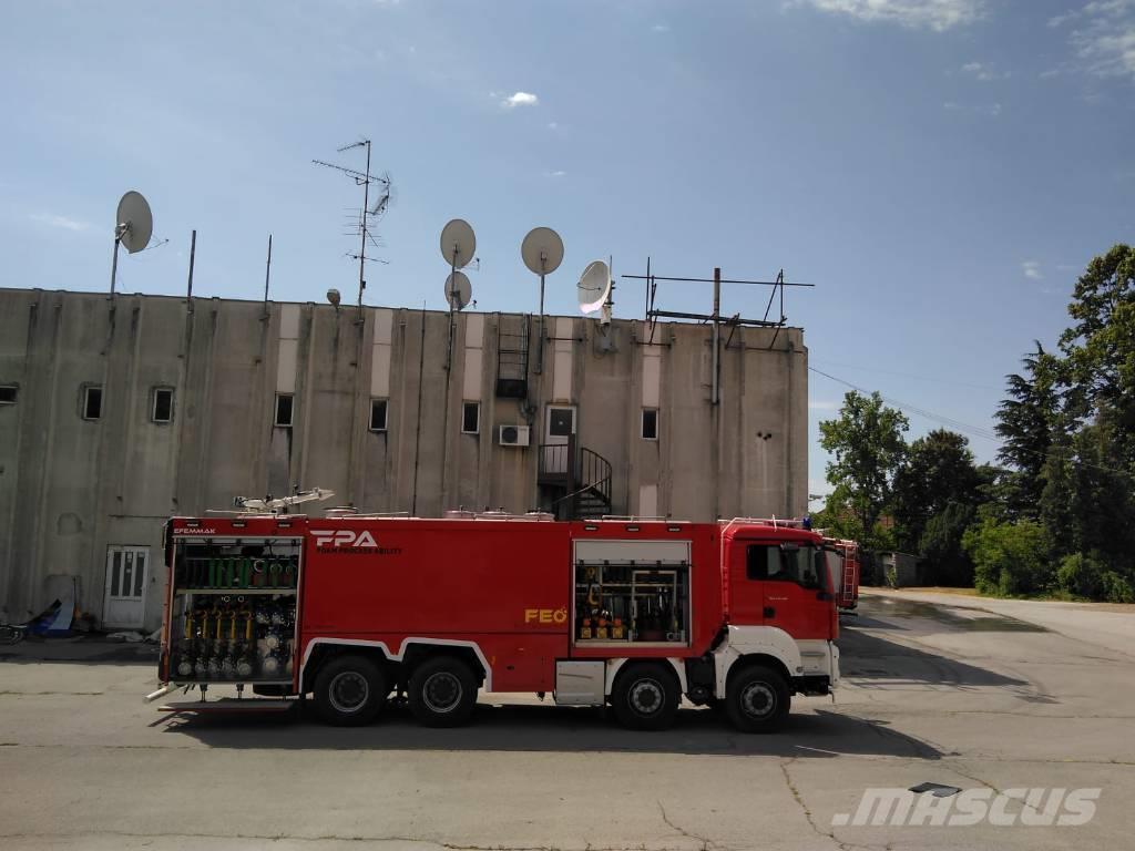 Xe tải cứu hỏa mới MAN TGS 35.510 8X4 BL: hình 4