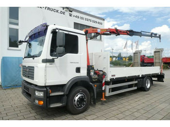 Xe tải kéo MAN TG-M 15.240 4x2 Pritsche Kran PK 6001 +Rampen: hình 1