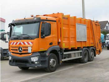 Xe tải chở rác Mercedes-Benz Antos 2536 L 6x2 Müllwagen Zoeller + Schüttung: hình 1